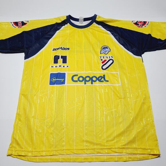 Dorados de Sinaloa Soccer Jersey Men's L/XL 90's Mexican Futbol - Picture 2 of 9